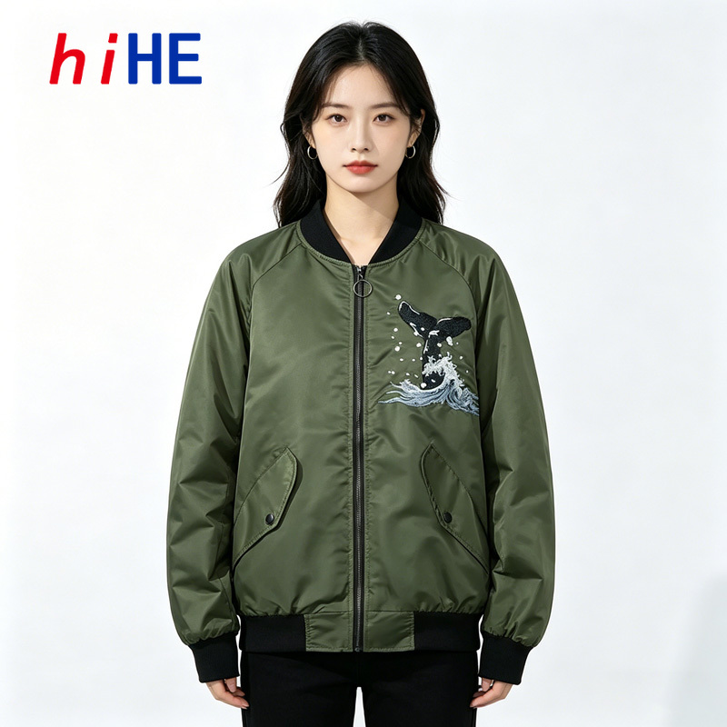 Embroidery University - Jaket Bomber Bordir Sukajan Pria Wanita