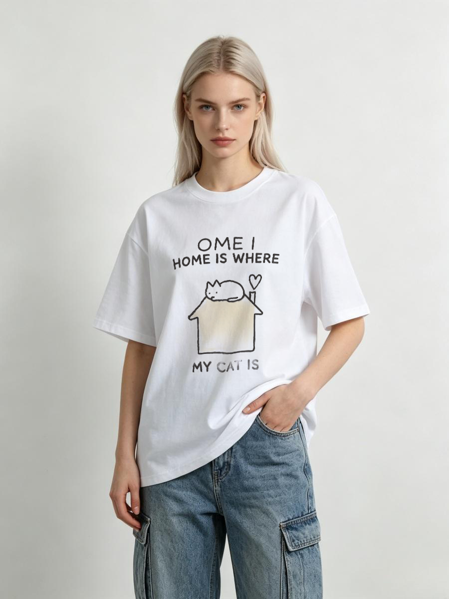 Embroidery University - Kaos Dasar Wanita Modal Katun V-Neck