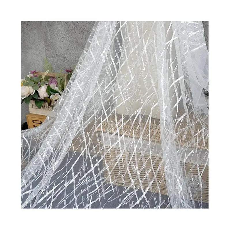 Embroidery Veil - Payet berat kain renda bunga bordir