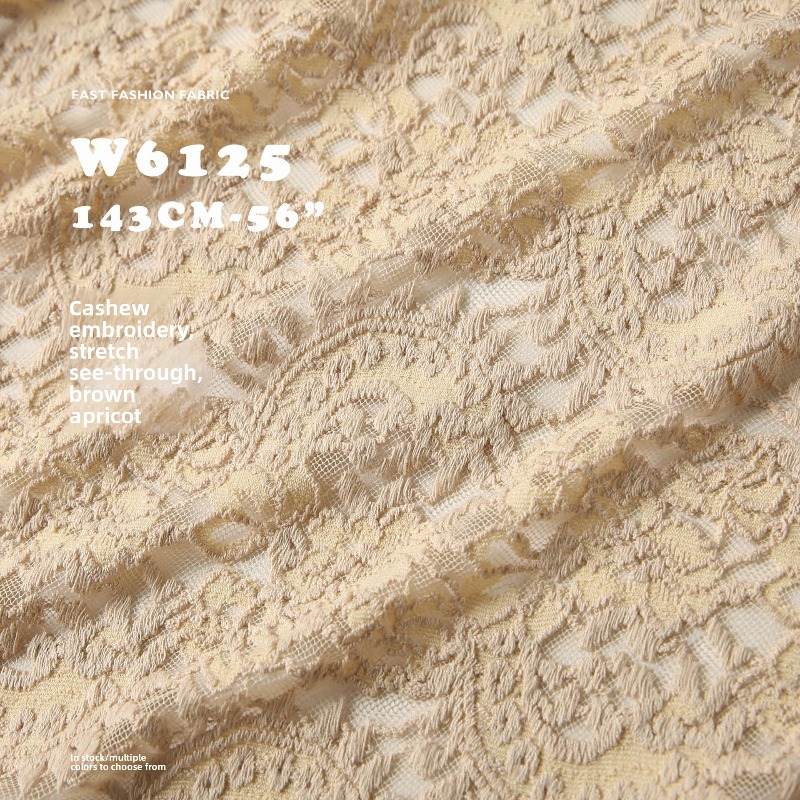 Kain Jacquard Elastis Bordir P - Embroidery Veil ulasan dan harga