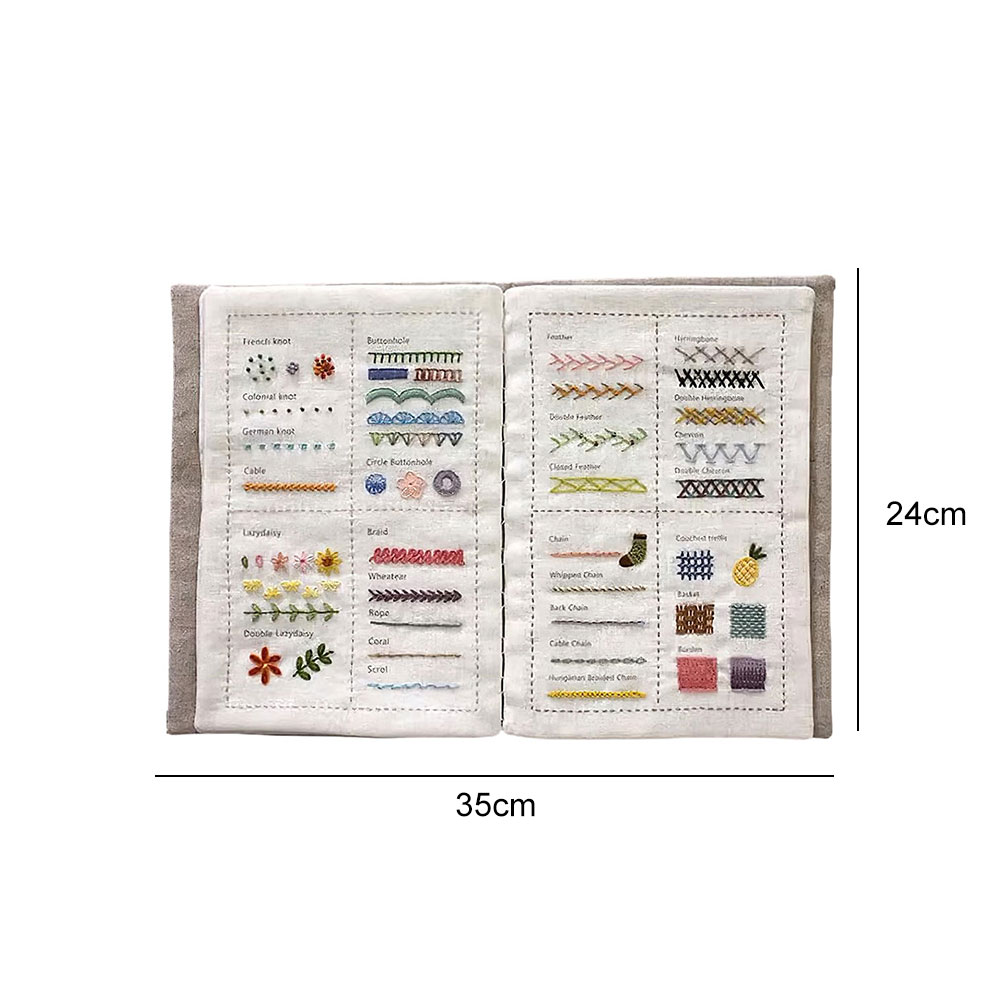 Buku Jahit DIY Buku Jahit Buat - Embroidery Guide Book ulasan dan harga