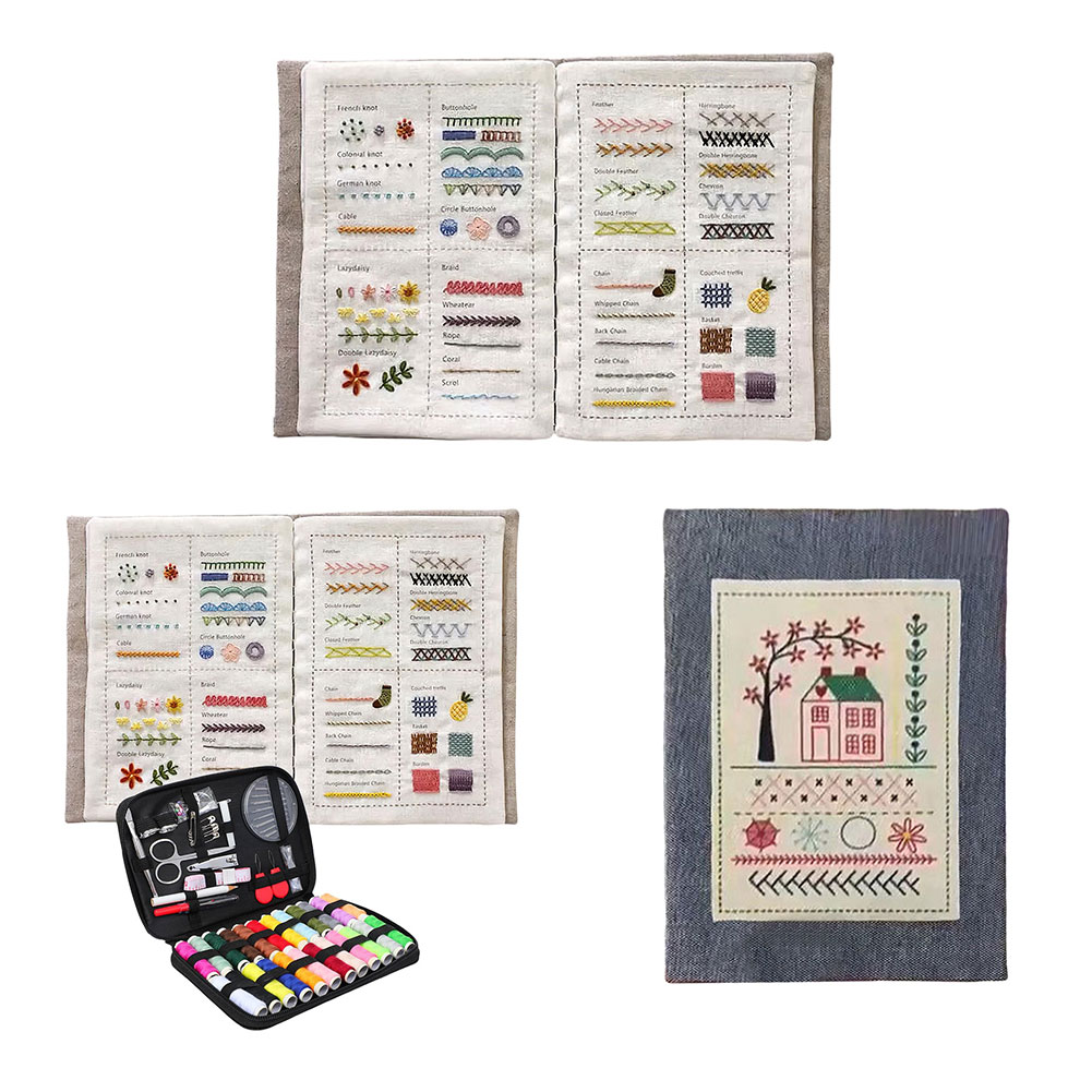 Buku Jahit DIY Buku Jahit Buat - Embroidery Guide Book ulasan dan harga