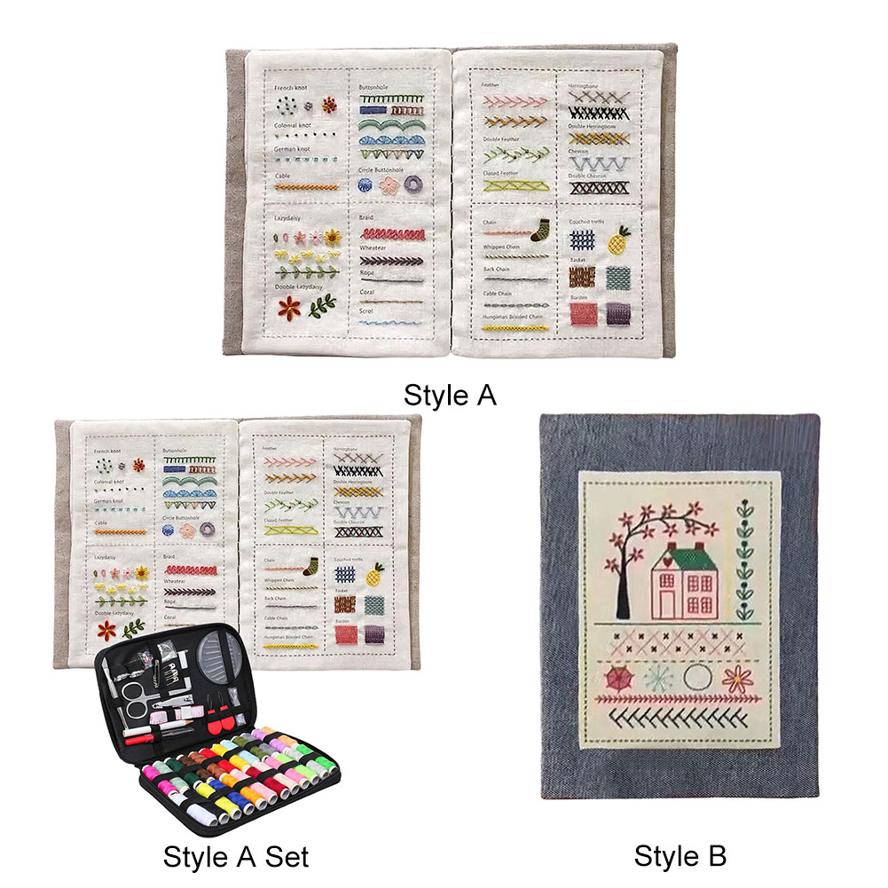 Buku Jahit DIY Buku Jahit Buat - Embroidery Guide Book ulasan dan harga