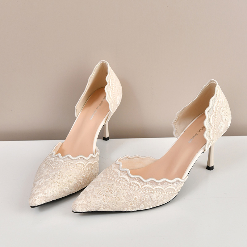 Sepatu Pengantin Wanita Hak Ti - Embroidery Dress ulasan dan harga