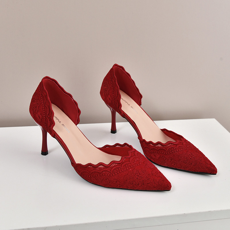 Sepatu Pengantin Wanita Hak Ti - Embroidery Dress ulasan dan harga