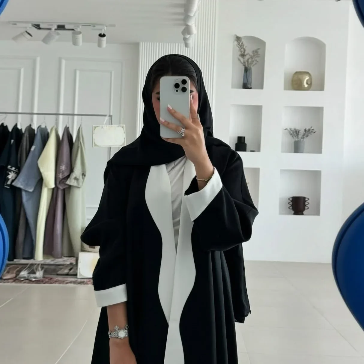 Kimono Abaya Dubai Islam Wanit - Embroidery Kebaya ulasan dan harga