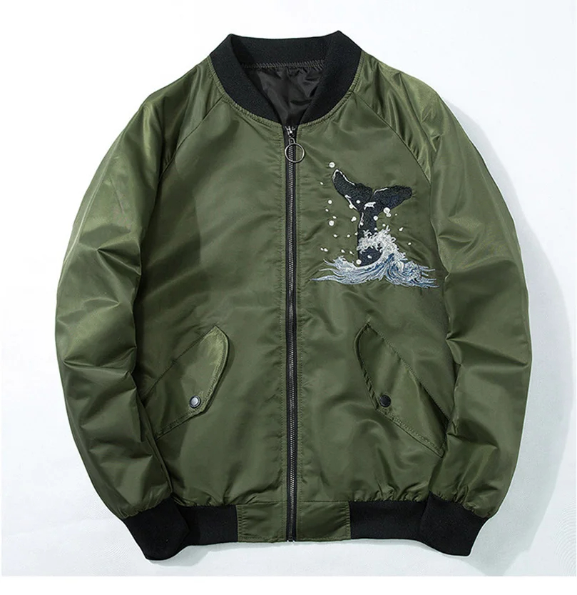 Jaket Bomber Bordir Sukajan Pr - Embroidery University ulasan dan harga