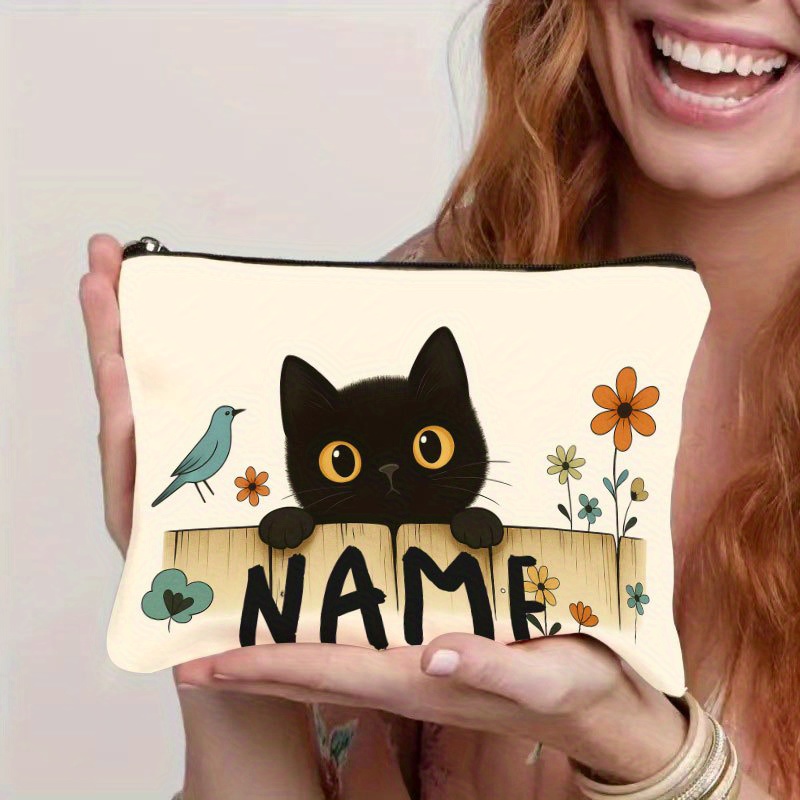 Tas Makeup Personalisasi denga - Embroidery Name Designs ulasan dan harga