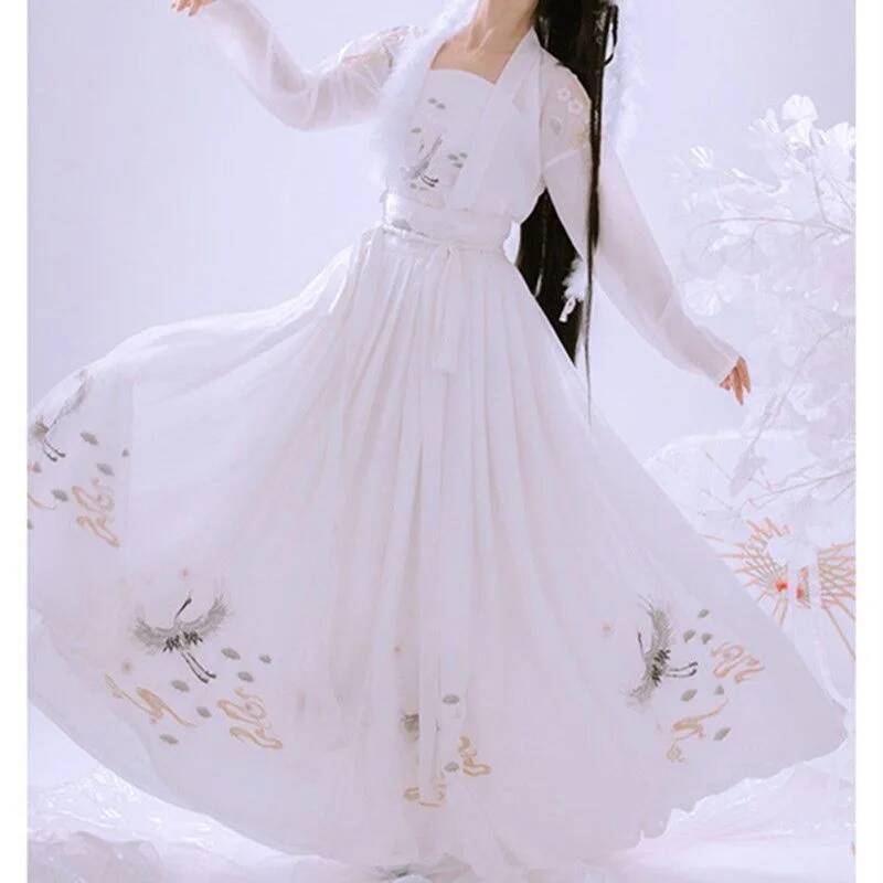 Rok Ru Panjang Pinggang Kancin - Embroidery Dress ulasan dan harga