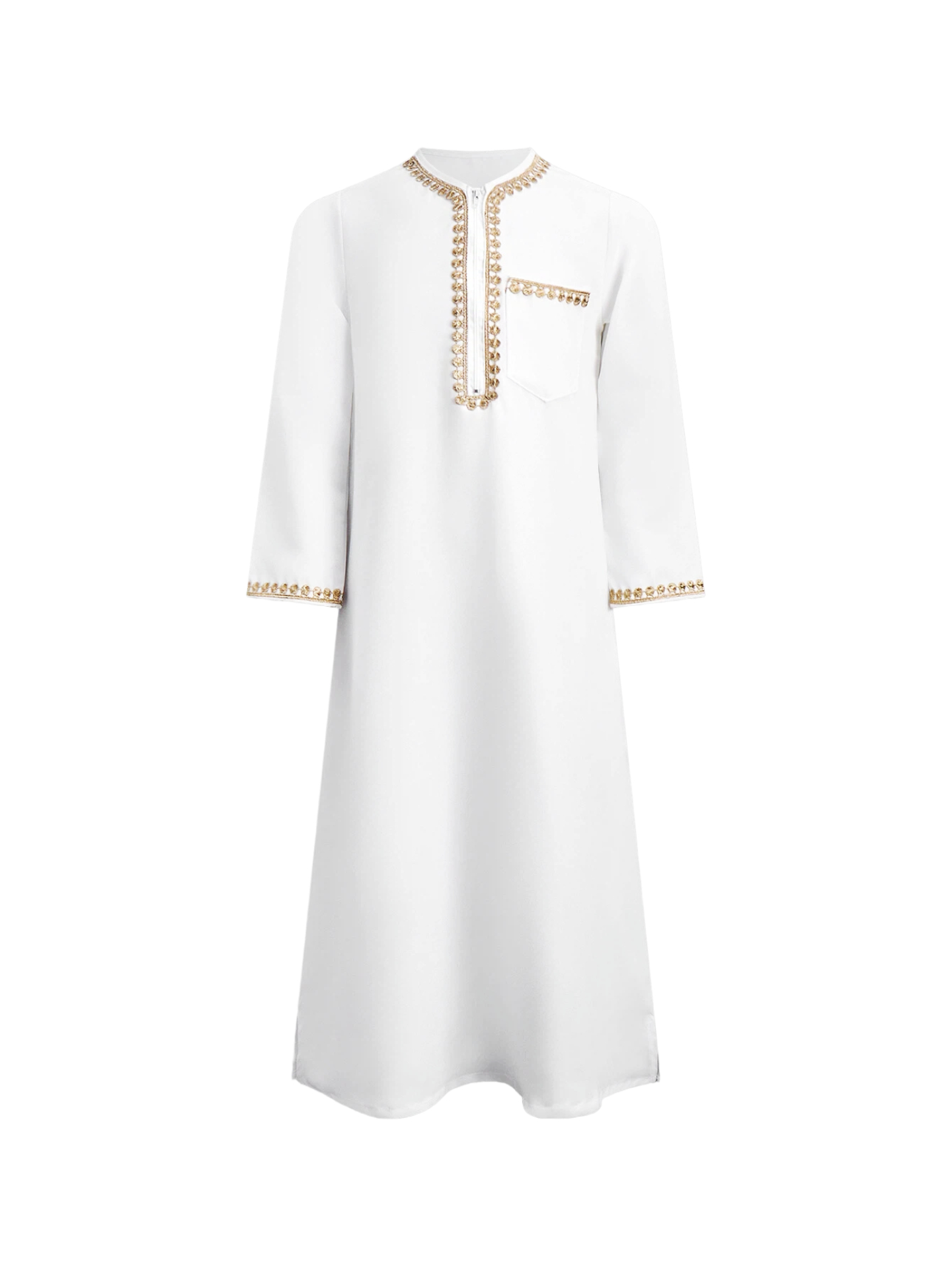 Jubah Anak Laki-laki Arab Thob - Embroidery Gold ulasan dan harga
