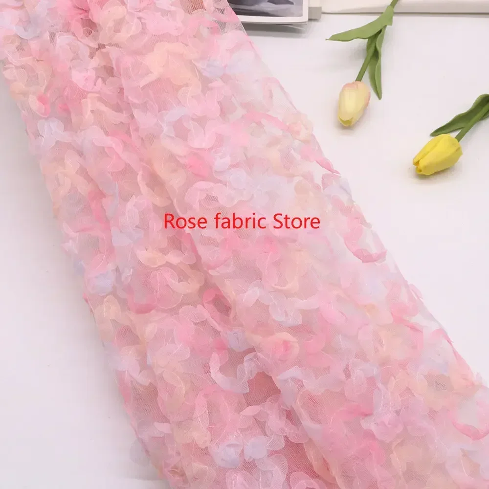 Kain renda rajutan sifon gradi - Embroidery Veil ulasan dan harga