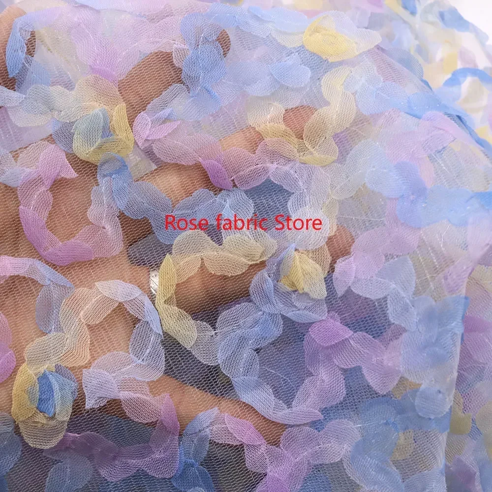 Kain renda rajutan sifon gradi - Embroidery Veil ulasan dan harga