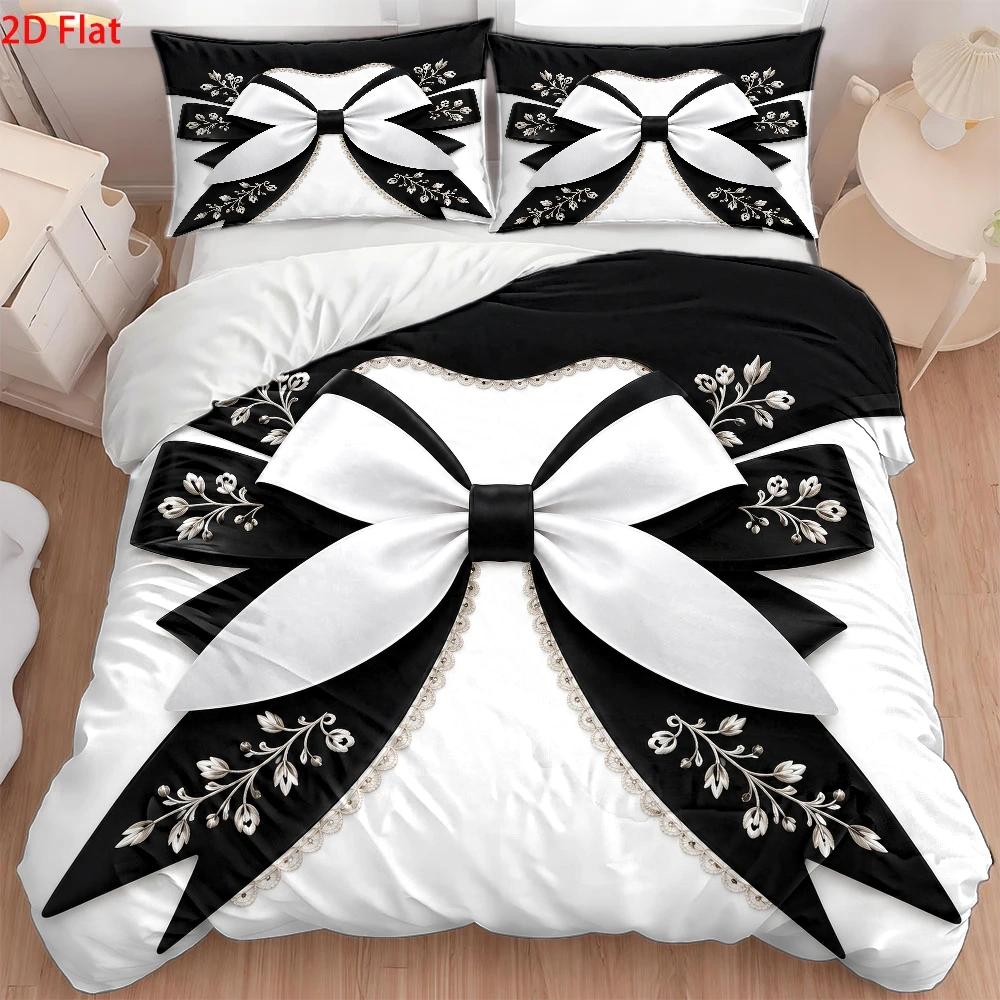 Set Sarung Selimut Motif Pita  - Embroidery Quilt Cover ulasan dan harga