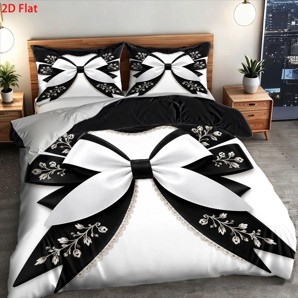 Set Sarung Selimut Motif Pita  - Embroidery Quilt Cover ulasan dan harga