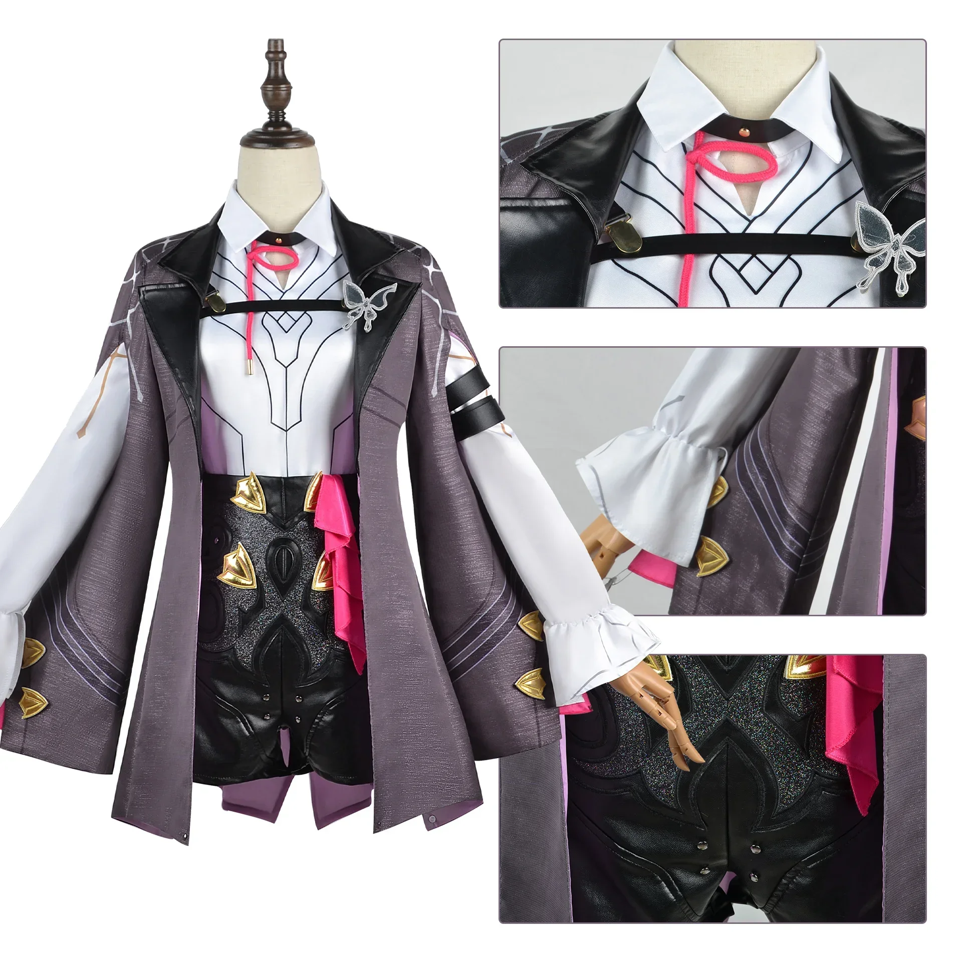 Gaun Bordir Gotik Cosplay Kafk - Embroidery Dress ulasan dan harga