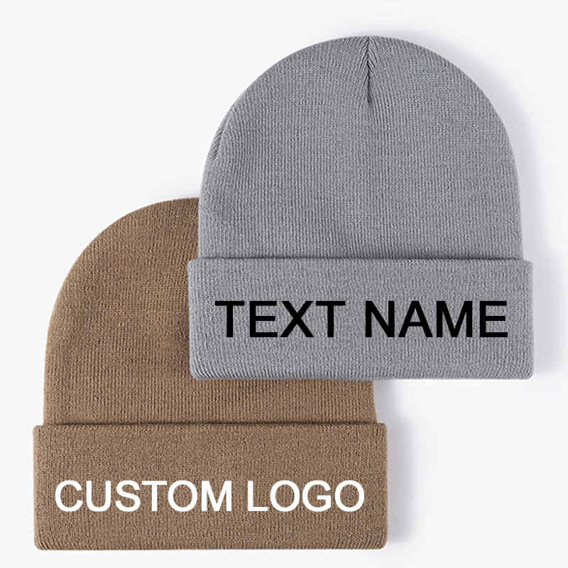 Topi Beanie Nama Teks Logo Des - Embroidery Name Designs ulasan dan harga