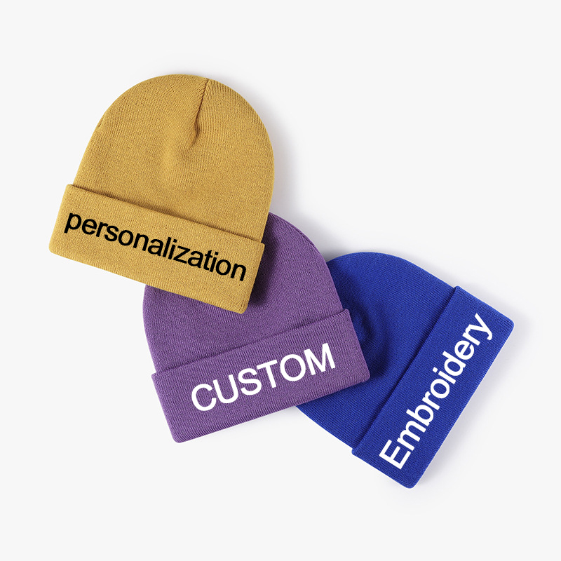 Topi Beanie Nama Teks Logo Des - Embroidery Name Designs ulasan dan harga