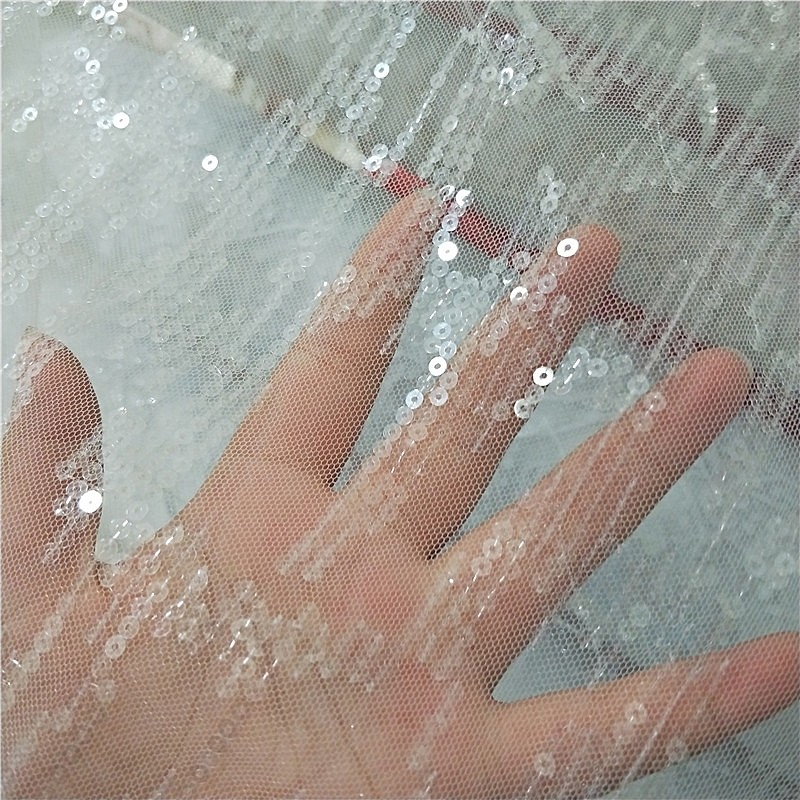 Kain Bordir Tulle untuk Gaun P - Embroidery Veil ulasan dan harga