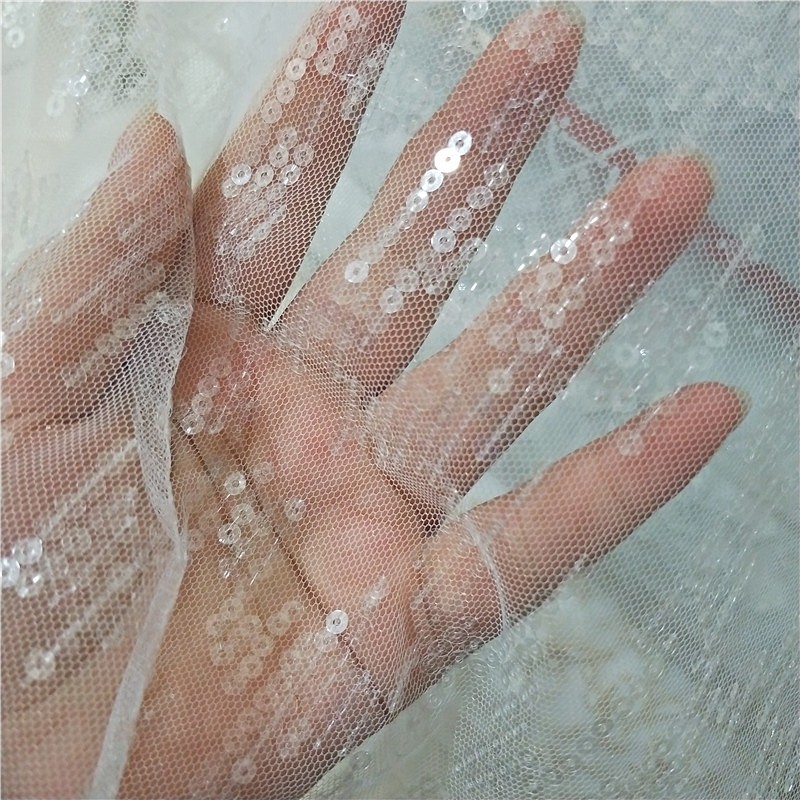 Kain Bordir Tulle untuk Gaun P - Embroidery Veil ulasan dan harga