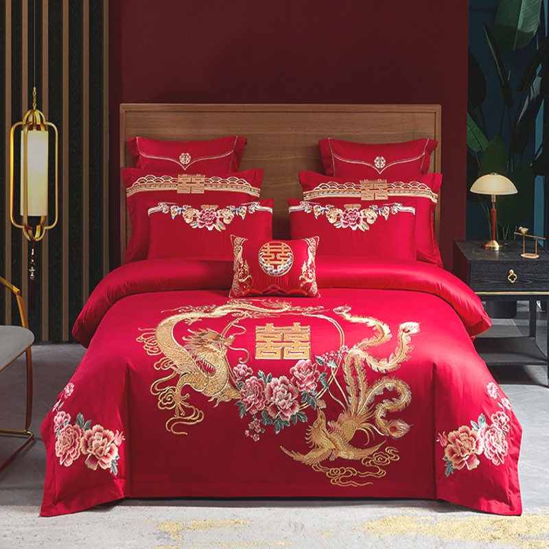 Set Sprei Katun 100% Mewah Bor - Embroidery Quilt Cover ulasan dan harga