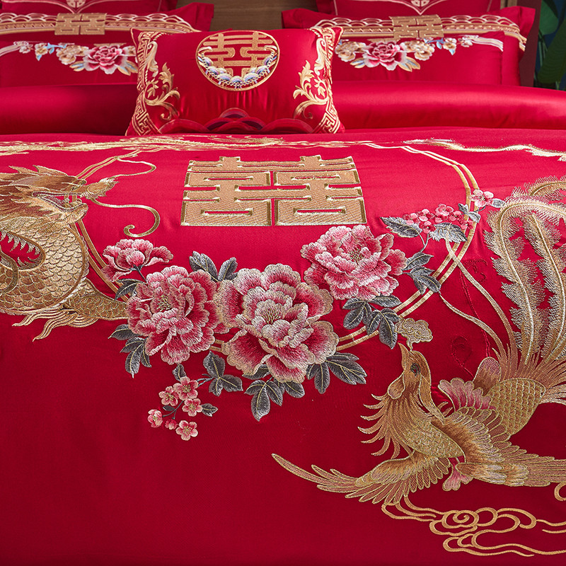Set Sprei Katun 100% Mewah Bor - Embroidery Quilt Cover ulasan dan harga