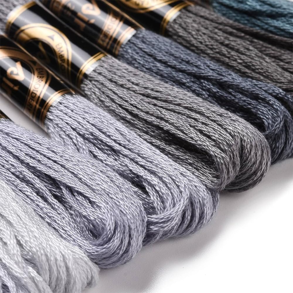 8 Gulungan 70 Yard Gelang Pers - Embroidery Thread ulasan dan harga