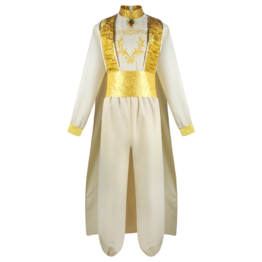Kostum Cosplay Aladdin Dewasa  - Embroidery Gold ulasan dan harga
