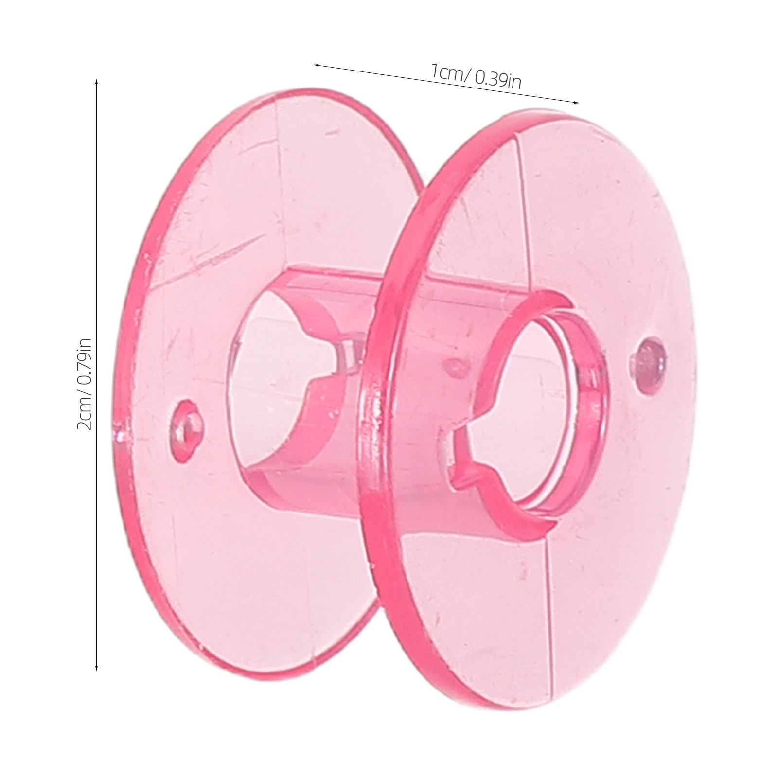 50 Buah Bobbin Bordir Plastik  - Embroidery Thread ulasan dan harga