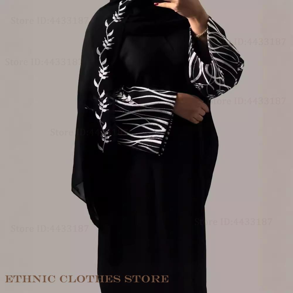 Gaun Muslim Wanita Elegan Bord - Embroidery Kebaya ulasan dan harga