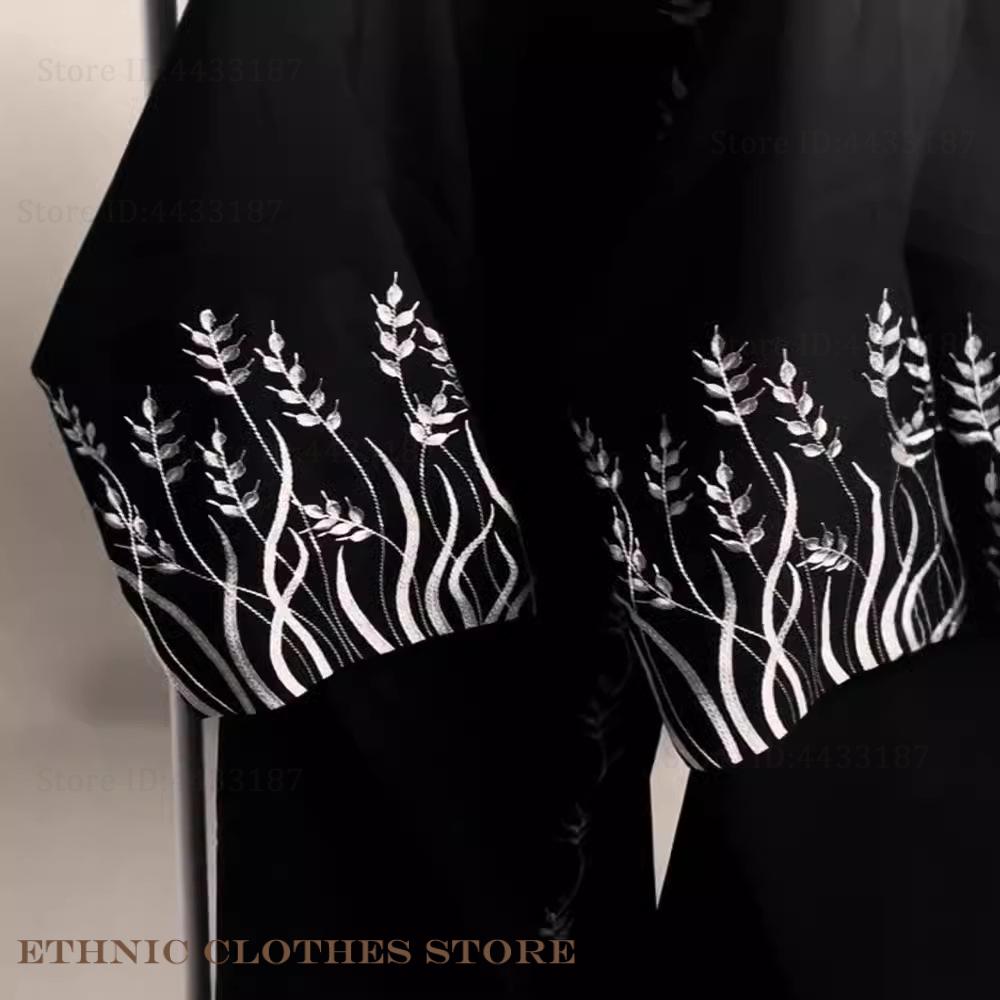 Gaun Muslim Wanita Elegan Bord - Embroidery Kebaya ulasan dan harga