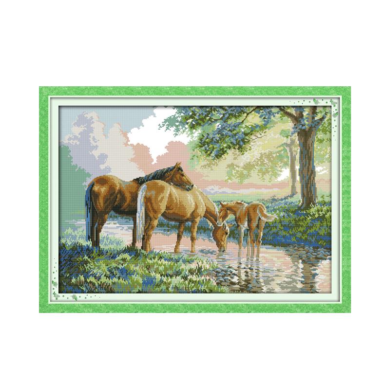 Joy Minggu Cross Stitch Kit Di - Embroidery Job ulasan dan harga