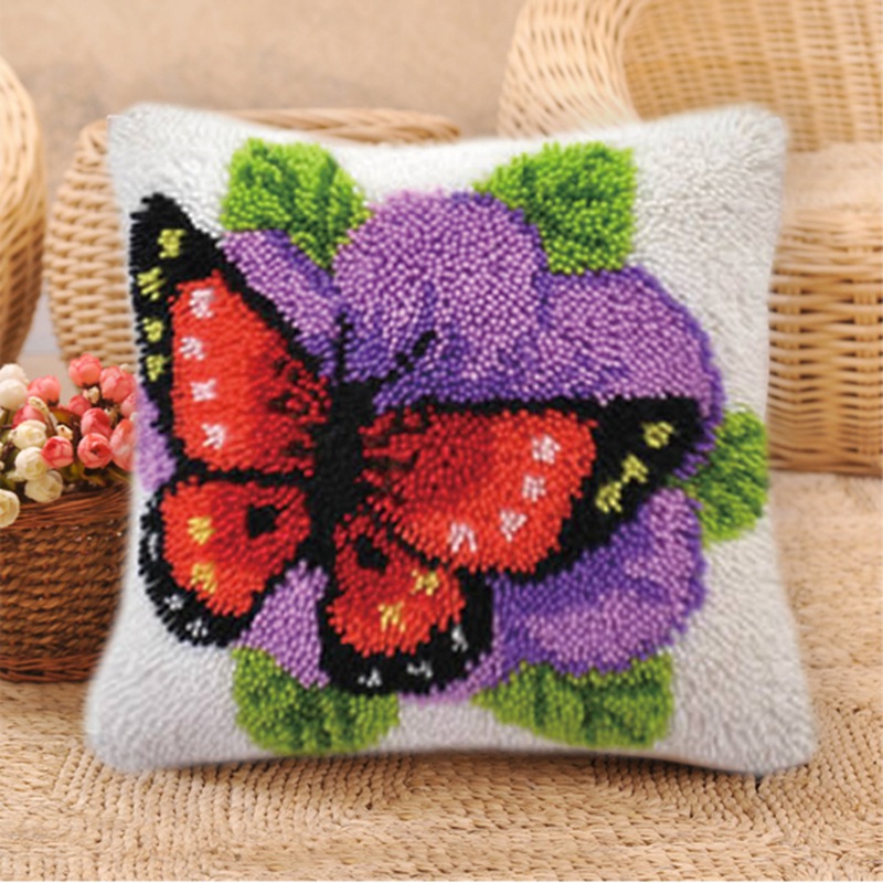 Set Perlengkapan Rajut Bunga R - Printed Embroidery Kit ulasan dan harga