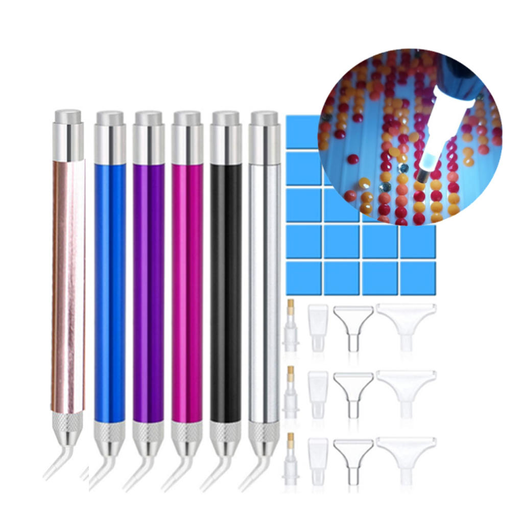 Set Pena Lukis Kristal Kit Bor - Embroidery Kit Set ulasan dan harga