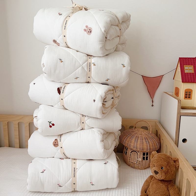 Selimut Bayi Musim Dingin Anak - Embroidery Quilt Cover ulasan dan harga