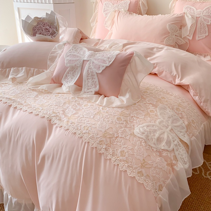 Selimut Katun Dicuci dengan Bo - Embroidery Quilt Cover ulasan dan harga