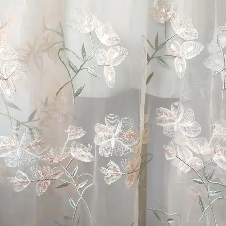 Kain Renda Bunga Cantik Kain B - Embroidery Veil ulasan dan harga