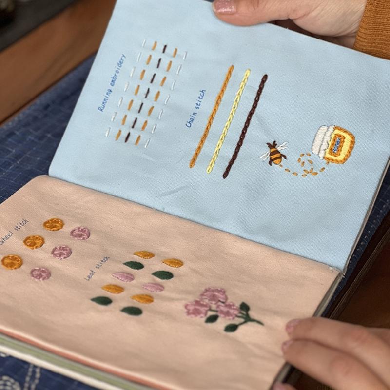 QX2E Buku Panduan Jahitan Bord - Embroidery Guide Book ulasan dan harga