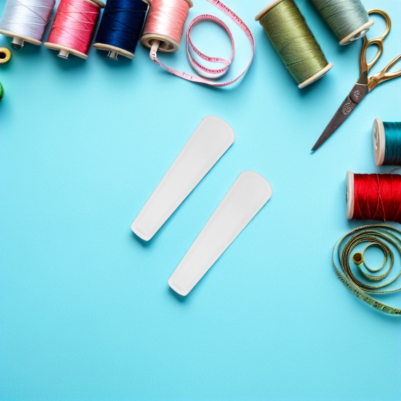 12 Buah Tabung Kerucut Plastik - Embroidery Thread ulasan dan harga
