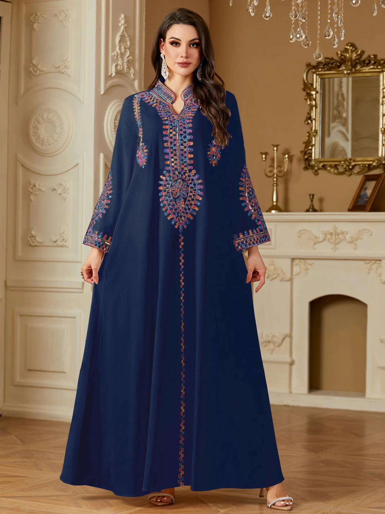 Gaun Pesta Bordir Idul Fitri W - Embroidery Kebaya ulasan dan harga