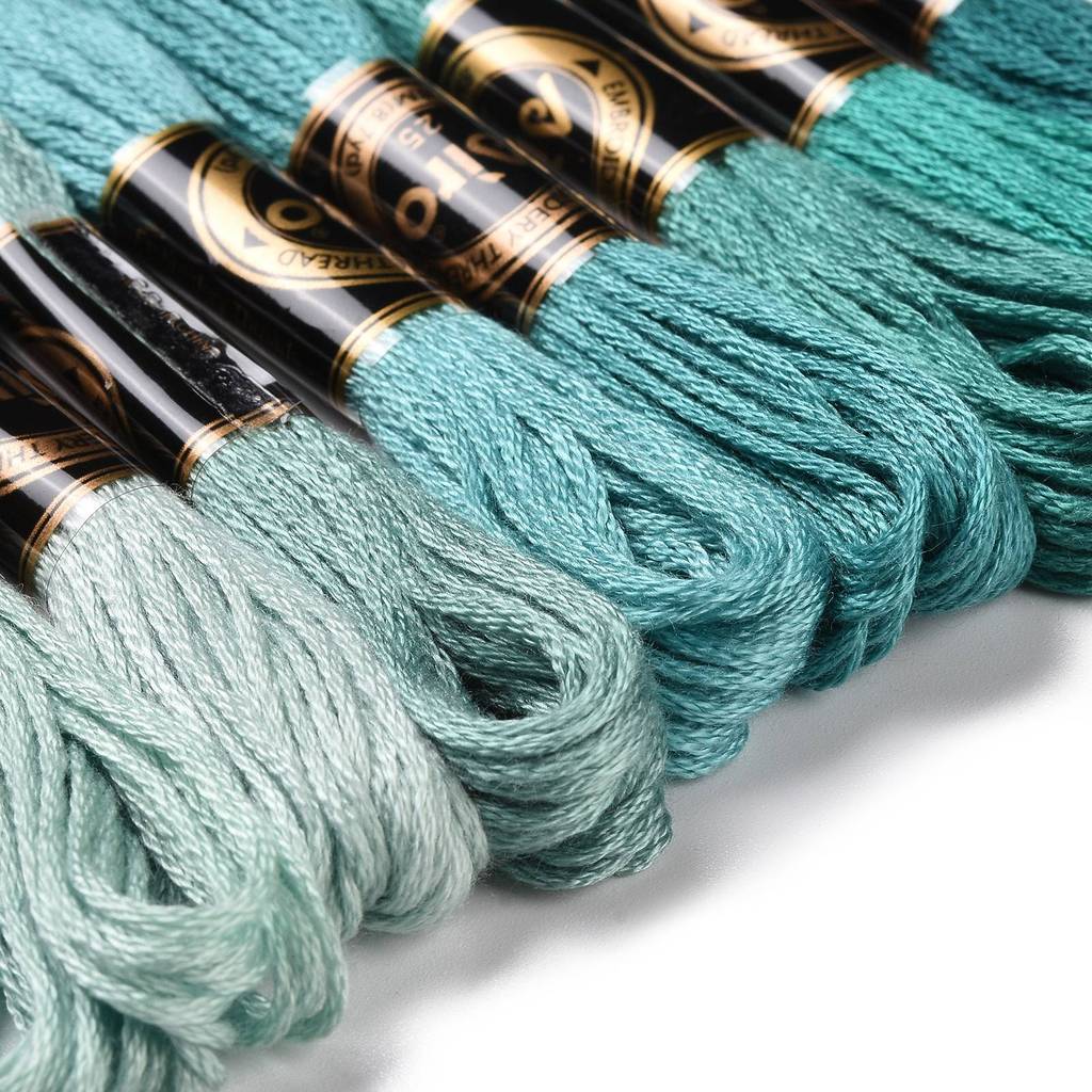 1Set 8 Gulungan Benang Bordir  - Embroidery Thread ulasan dan harga