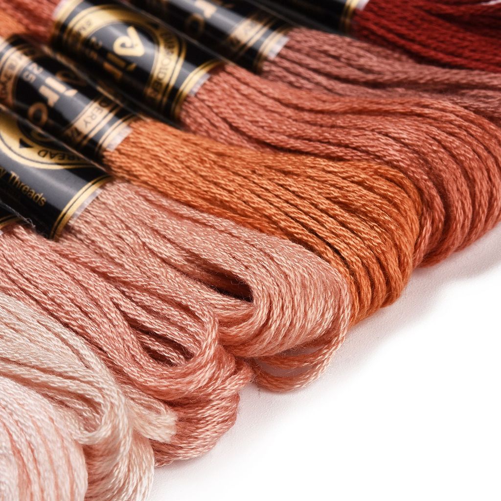 1Set 8 Gulungan Benang Bordir  - Embroidery Thread ulasan dan harga