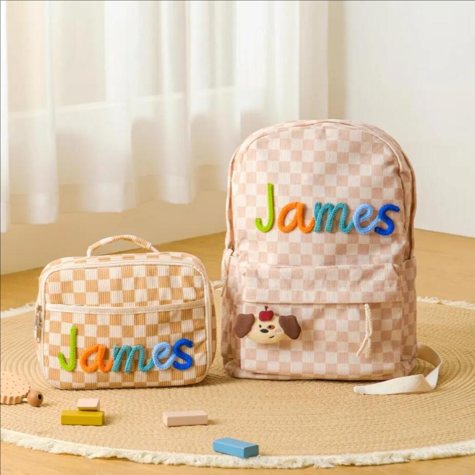 Ransel Lucu Kustom untuk Anak- - Embroidery Name Designs ulasan dan harga