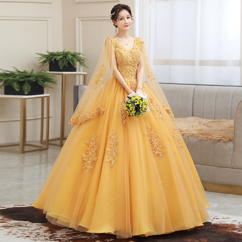 Gaun Panjang Bordir Emas Baru  - Embroidery Gold ulasan dan harga