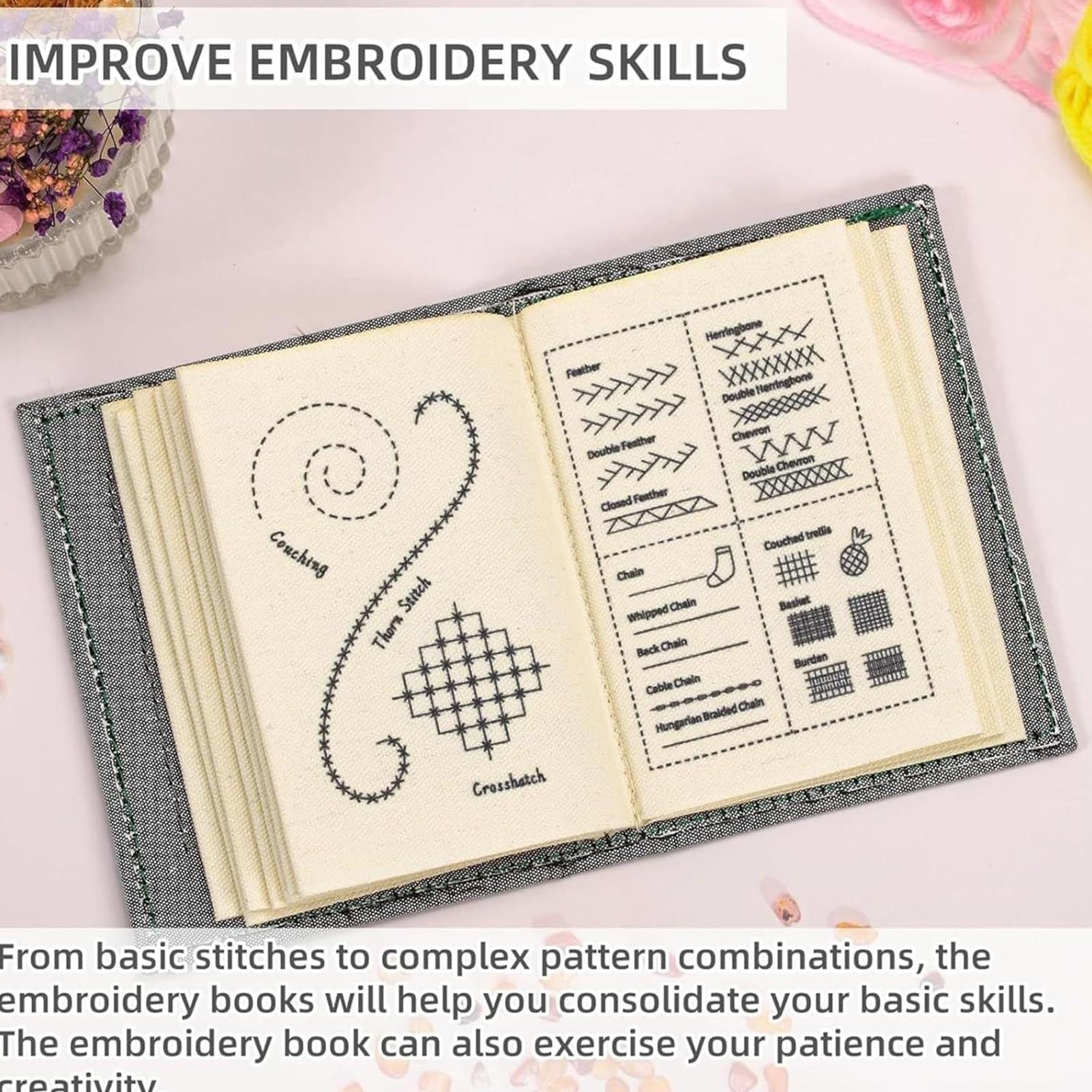 Buku Jahitan Sulaman DIY Pandu - Embroidery Guide Book ulasan dan harga