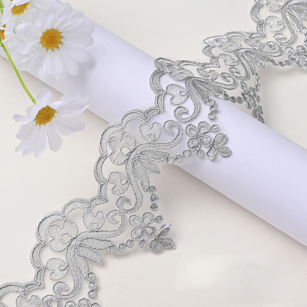 1 Yard Renda Bordir untuk Gaun - Embroidery Veil ulasan dan harga